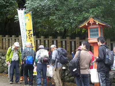 枚岡神社のスタンプラリー