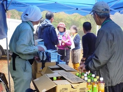 お～いお茶再配布