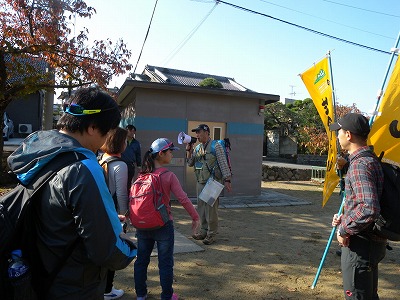 大東市山岳連盟による引率