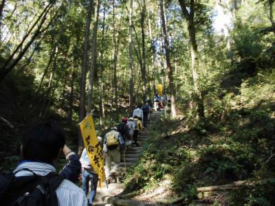 ぼうけんの路を進んでいる様子