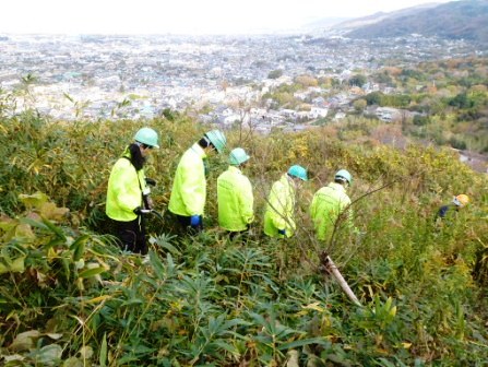 作業場所へ移動