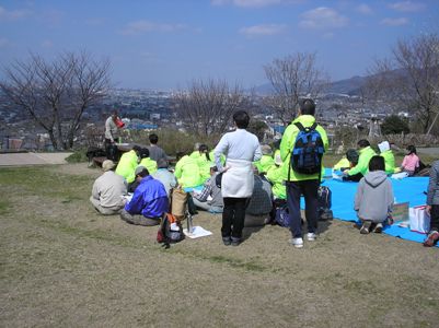 歴史の講話の様子