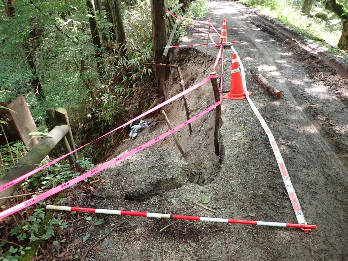 通行注意箇所の画像