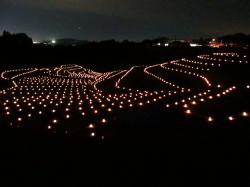 日没後の様子