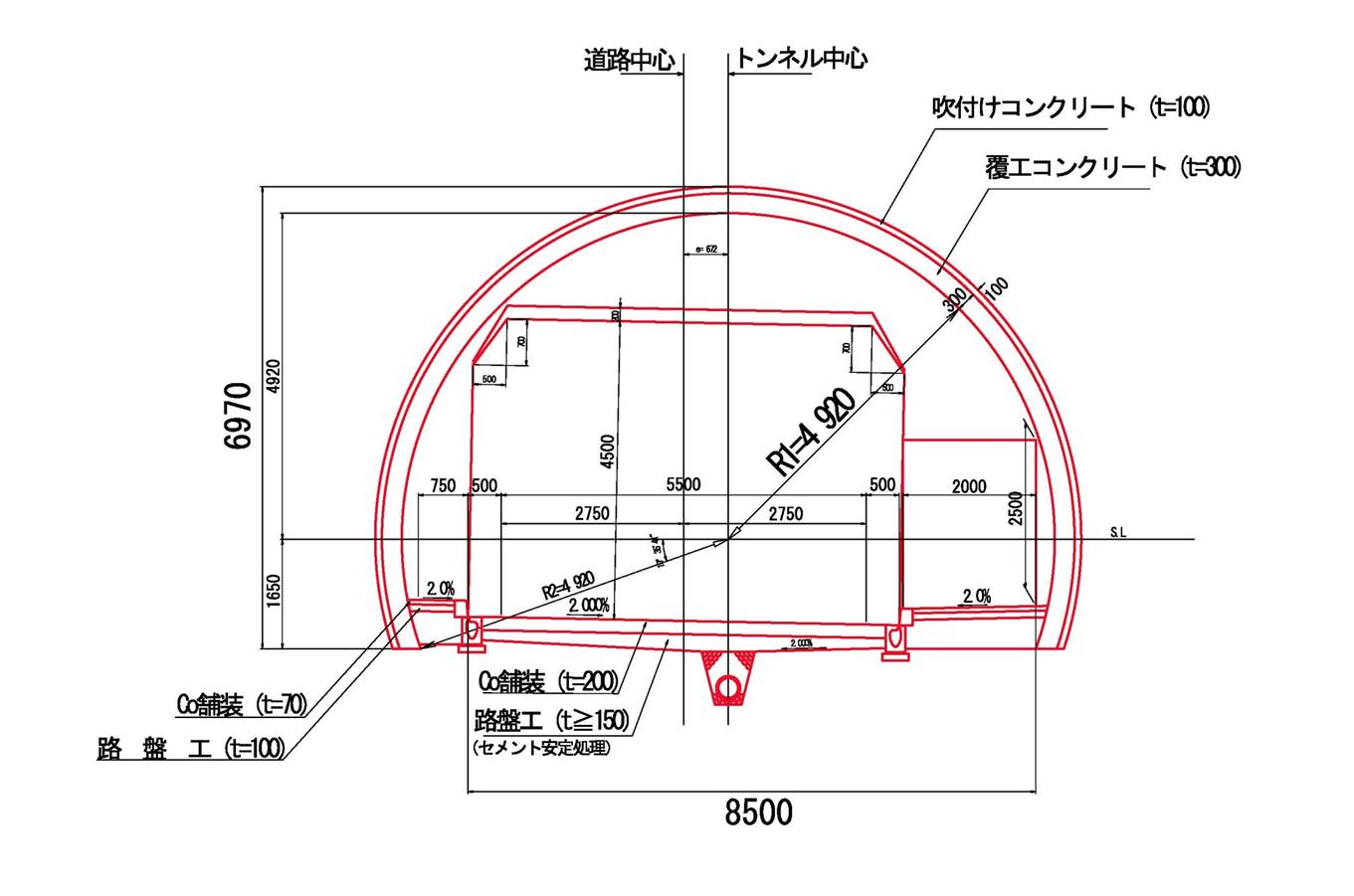 標準断面図画像