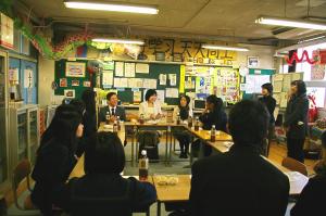 日本語学級との交流会