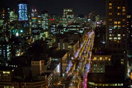 画像です。高層ビルからの風景