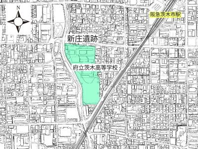 【図】しんじょう遺跡位置図