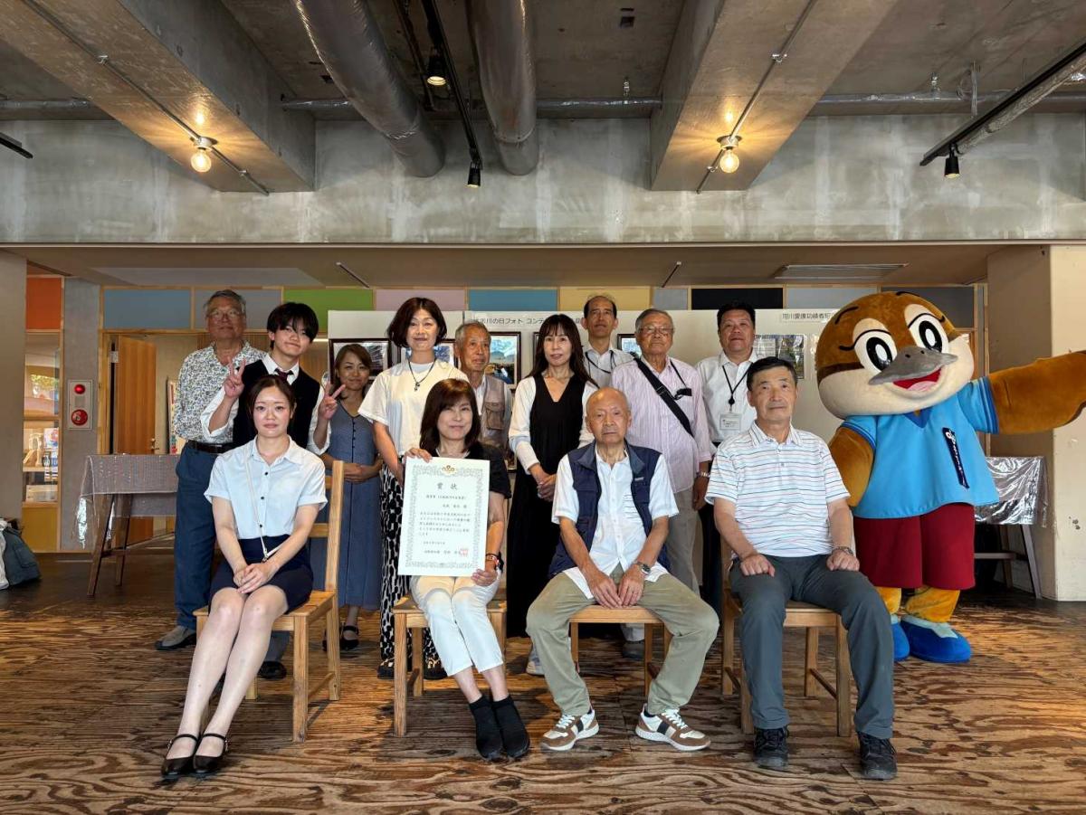 フォトコンテスト受賞者集合写真