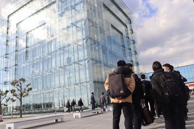 人と防災未来センターでの視察風景