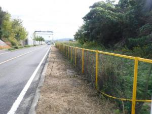 道路除草施工後