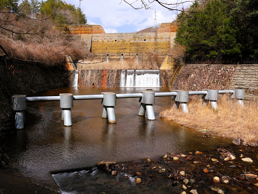山辺川堰堤