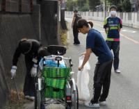 学校周辺の清掃活動