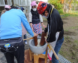 餅つき大会