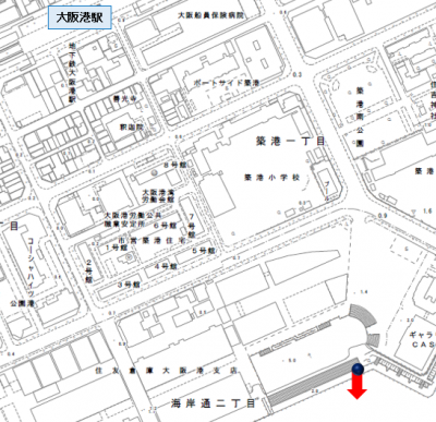 ビュースポットの位置図