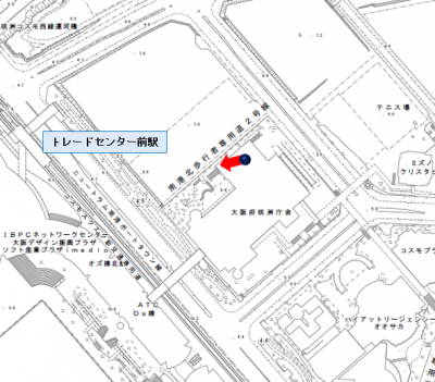 ビュースポットの位置図