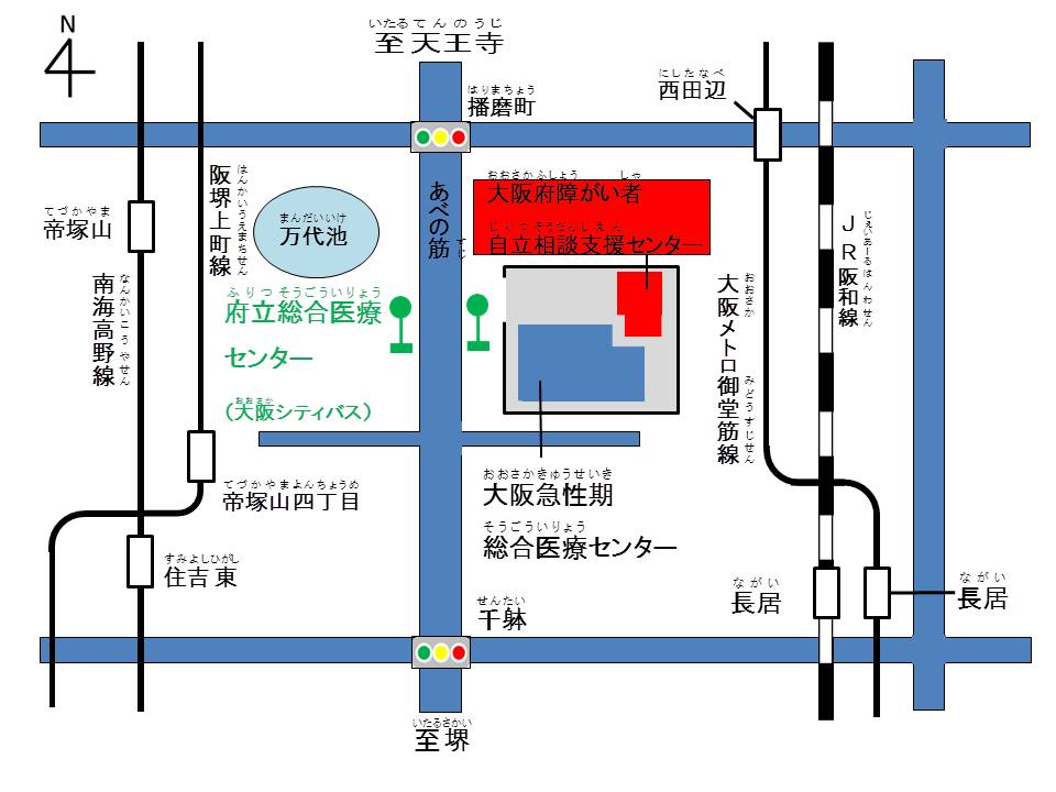 センター付近図