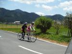 タンデム自転車の写真