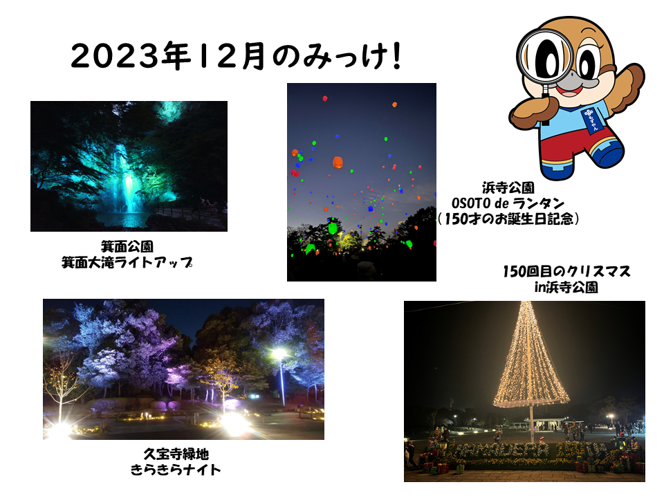 2023年12月のみっけ！