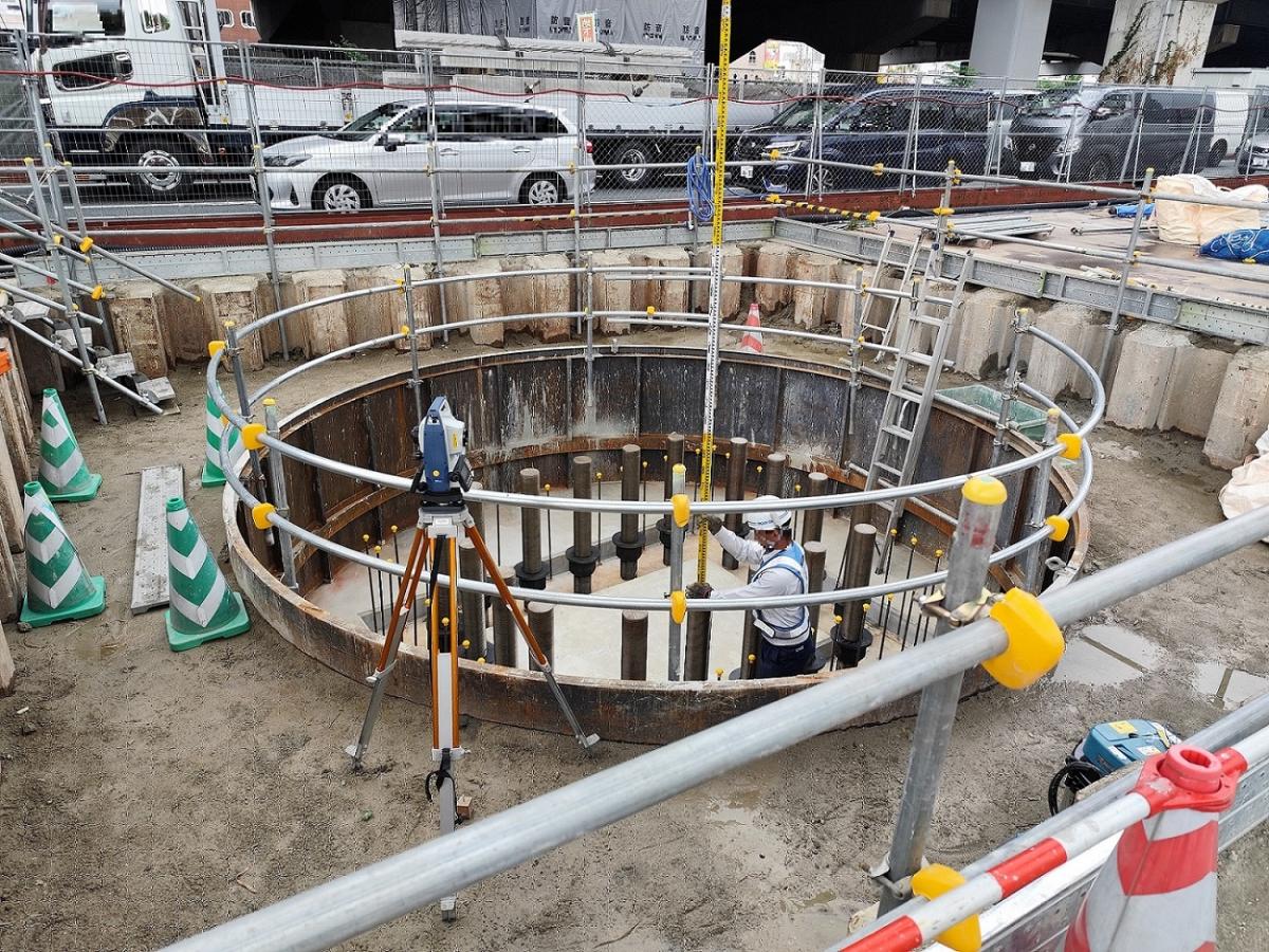 支柱建設工事【荒本西工区その2】R8年7月1日