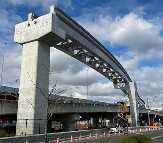 鋼軌道桁建設工事【荒本西工区外】02