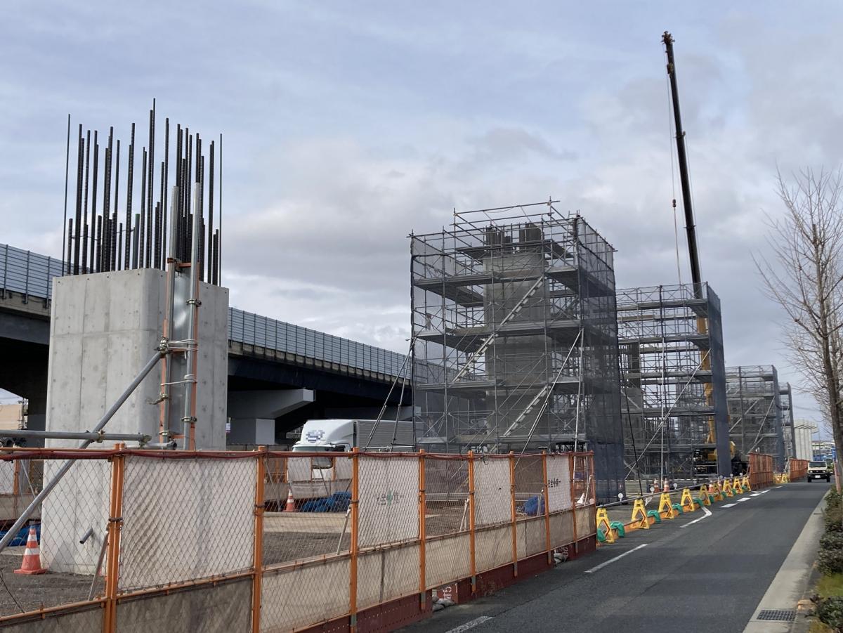 支柱建設工事【西岩田工区】02