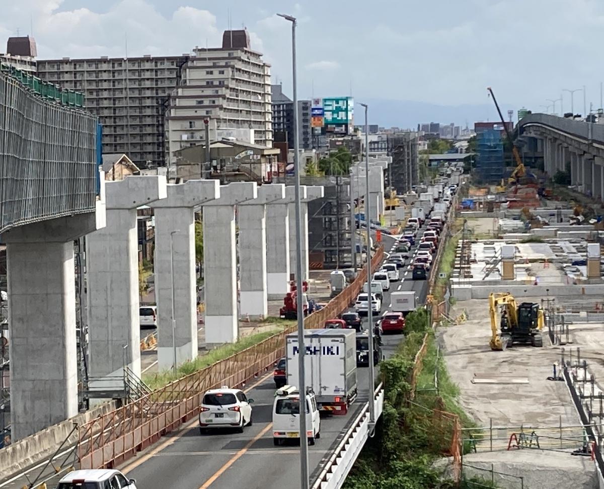 支柱建設工事【西岩田工区】01