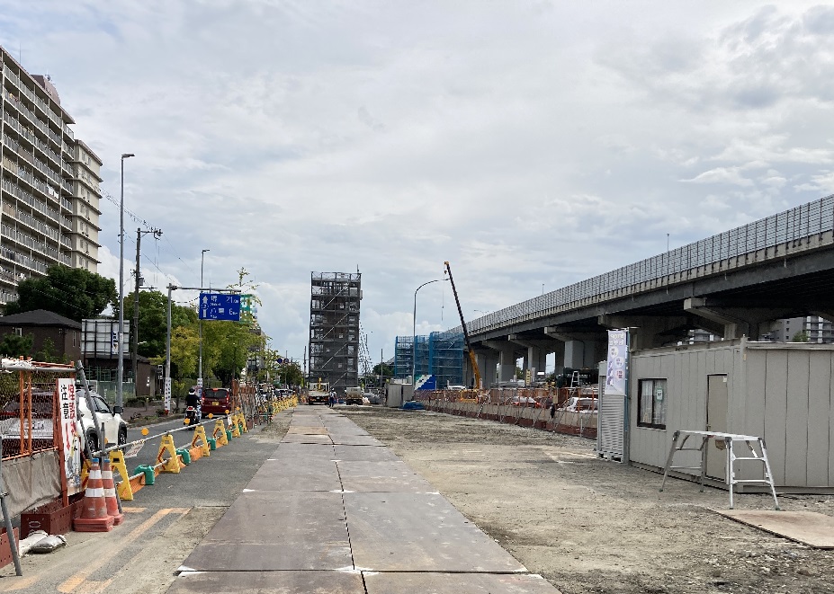支柱建設工事【西岩田工区】02