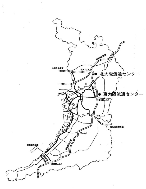 流通業務市街地位置図