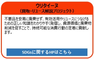 ウリタイーヌ（買取・リユース解説プロジェクト）