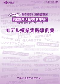 モデル事業実践事例集表紙