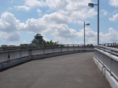 大阪城（大坂橋から撮影）
