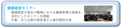 健康経営セミナーの様子