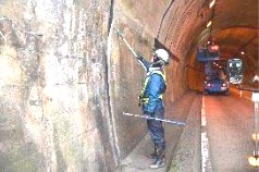 トンネルの点検