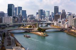 中之島東部の景色