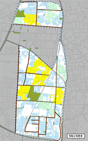 寝屋川市香里地区改善状況