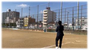 大泉緑地でのドローン練習の様子