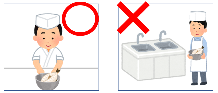 実技試験における注意事項