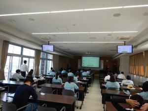 画像：大阪府農業大学校学生の講習風景2