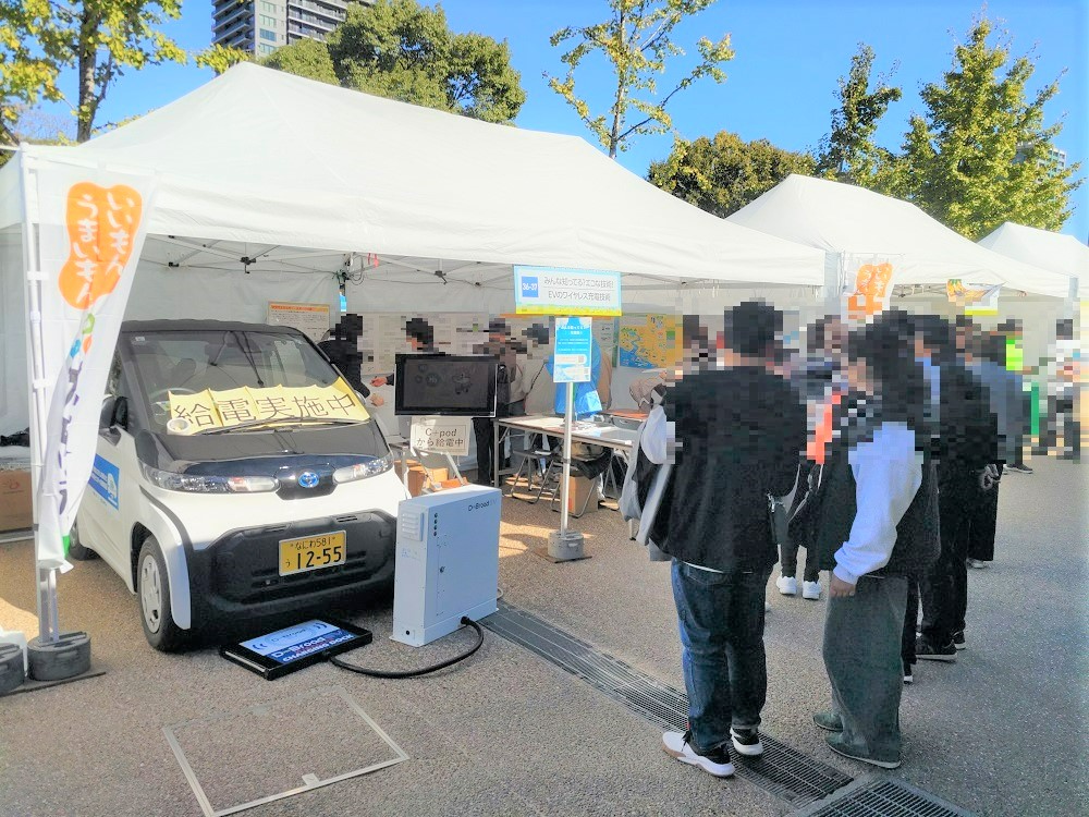 おおさかもん祭りのブースの様子