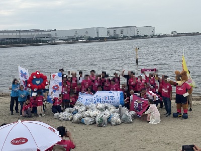 セレッソ大阪のLTOの様子