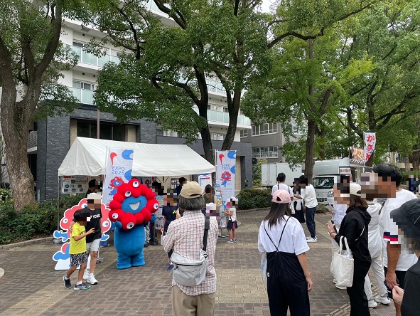 大阪市長杯2024世界スーパージュニアテニスブース