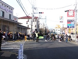 横断歩道の写真