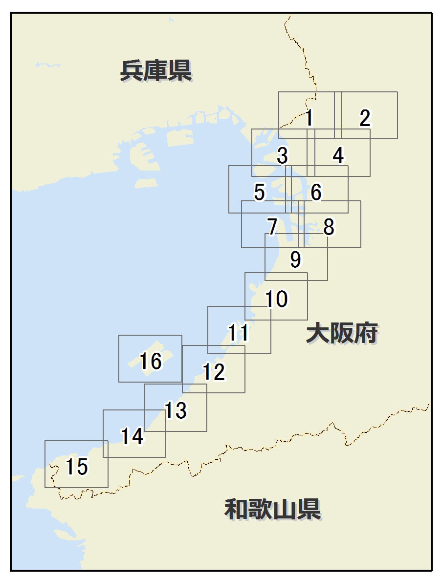 津波浸水想定の詳細図の位置