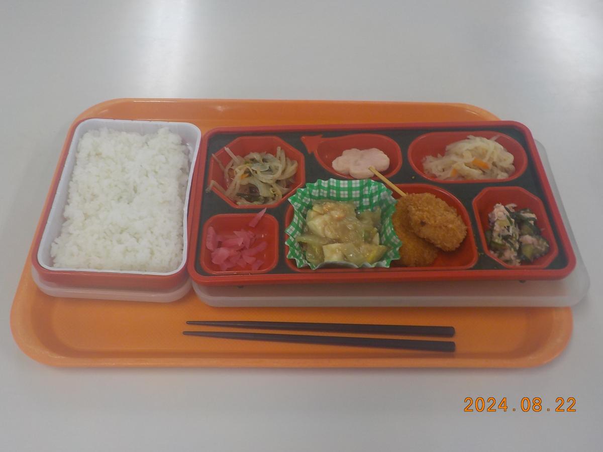 海老と豆腐の中華そぼろ煮弁当