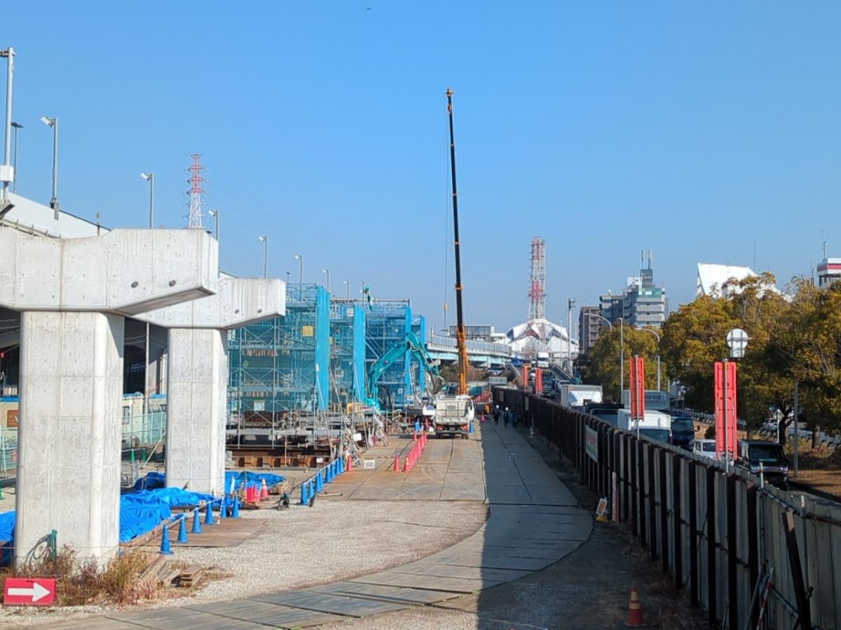 支柱建設工事【安田工区その1】01