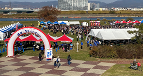 イベント会場（健康いきいきウォーキング）