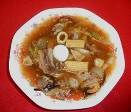 リコー池田事業所食堂が提供している八宝菜の写真