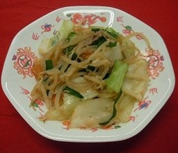 リコー池田事業所食堂が提供している野菜炒めの写真