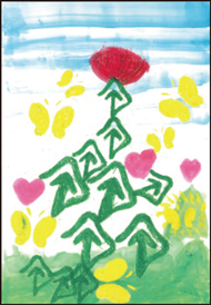 障がい者週間のポスター小学生部門最優秀作品